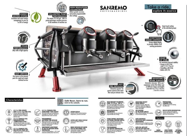 Machine à café SAN REMO CAFE RACER – Image 16